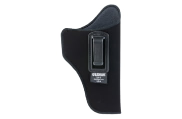 Image of BLACKHAWK Inside-the-Pants Holster, Size 2, Fits Medium Revolver with 4 Barrel, Right Hand, Black 73IP02BKA