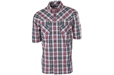 Image of BlackHawk Mens 1730 Button Down Shirt, Maroon, Large, CS01MNLG
