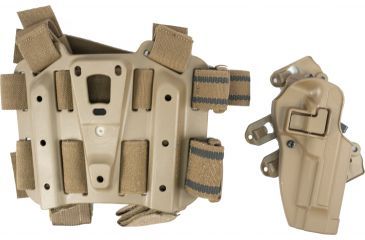 Image of BlackHawk S.T.R.I.K.E. SERPA Combo Kit LG-XXL - Coyote Tan - Right Hand 40SC03CT-R