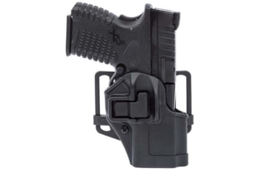 Image of BlackHawk Serpa Close Quarters Concealment Holster, Taurus GX4, Right Hand, Black, 410587BKR
