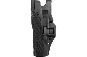 Image of Blackhawk SERPA Level 3 ALS Duty Holster, Right Hand, Black, Basket - Glock 17/19/22/23/31/32 44H100BW-R