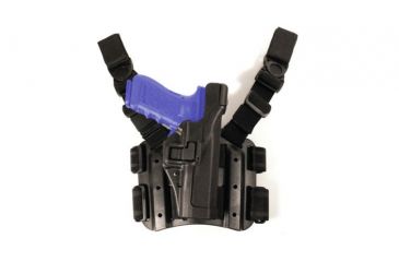 Image of BlackHawk TAC SERPA Level 3 Holster, Right Hand, Black - Fits Glock 17/19/22/23/31/32