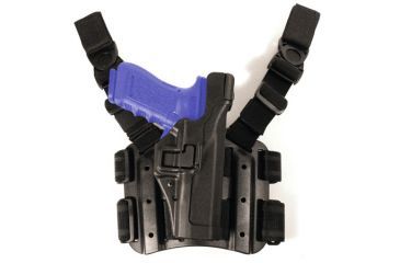 Image of BlackHawk TAC SERPA Level 3 430600BK-L for 17 / 19 / 22 / 23 / 31 / 32 Fits Glocks Left Hand