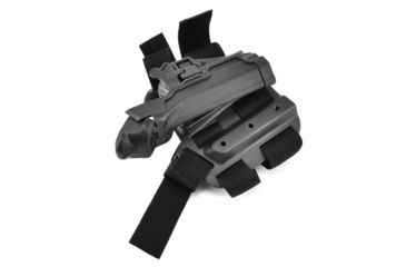 Image of Blackhawk SERPA Tactical Level 3 Thigh Holster, Black, Left Hand, Sig 220/226/228/229