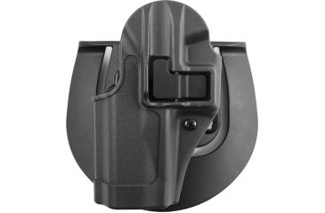 Image of BlackHawk Sportster SERPA Holster, Gunmetal Gray, Left Hand - S&amp;W MP9/40 - 413525BK-L