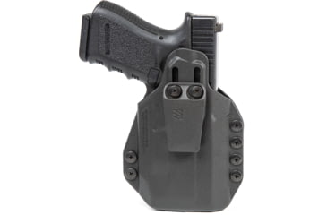 Image of BlackHawk Stache Polymer IWB Holster Base Kit, Glock 26/27/33, Ambidextrous, Black, 416001BK