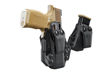 Image of BlackHawk Stache Polymer IWB Holster Base Kit, Springfield Echelon, Ambidextrous, Black, 416007BK