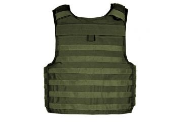 Image of Blackhawk S.T.R.I.K.E. Cutaway Armor 3A-STV NIJ 06 V.I.P. Slick, Olive Drab, Medium, 32B402OD-ST3A5C