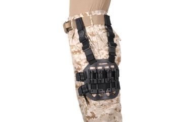 Image of BlackHawk Tactical Modular Dropleg Platform Holster 432300PBK