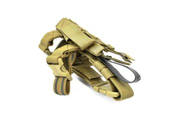 Image of BlackHawk Tactical Omega VI Ultra Universal Modular Light Holster, Coyote Tan - Full Size Auto Pistols