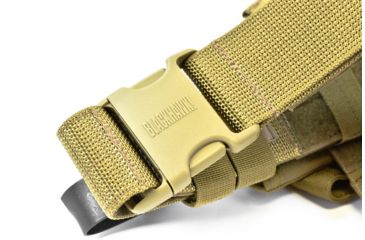 Image of BlackHawk Tactical Omega VI Ultra Universal Modular Light Holster, Coyote Tan - Full Size Auto Pistols