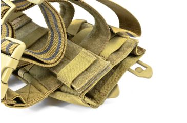 Image of BlackHawk Tactical Omega VI Ultra Universal Modular Light Holster, Coyote Tan - Full Size Auto Pistols