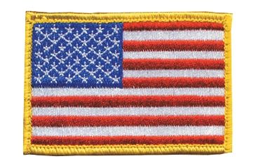 Image of BlackHawk Velcro American Flag Patch 90RWBV