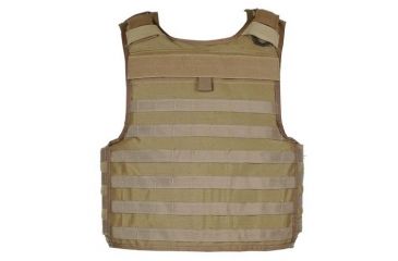 Image of Blackhawk S.T.R.I.K.E. Cutaway Armor 3A-STV NIJ 06 V.I.P. Slick, Coyote Tan, Extra Large