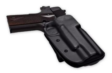 Image of Blade-Tech OWB Holster, Wilson Combat Spec Ops 9,Black,Right Hand,D/OS Adjustable Sting Ray Loop HOLX000868427919