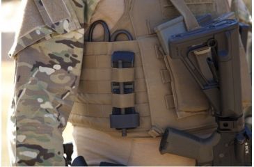 Image of Blue Force Gear Tourniquet Now! Strap Empty, Coyote Brown M-TNS-CB