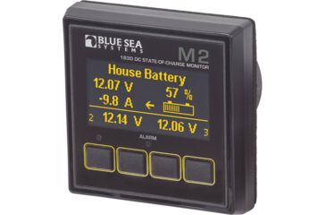 Image of Blue Sea Systems M2 DC SoC State of Charge Monitor 1830 54762