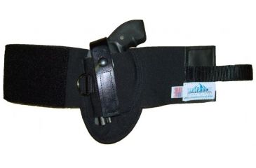 Image of Blue Stone Safety Survival Ankle Holster, Black, Mid - Full Size A313DS-000-L