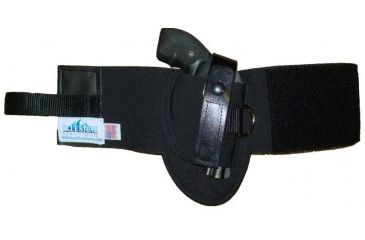 Image of Blue Stone Safety Survival Ankle Holster, Black, Mid - Full Size A313DS-000-R