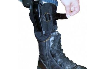 Image of Blue Stone Safety Survival Ankle Holster, Black, Mid - Full Size A313DS-000-R