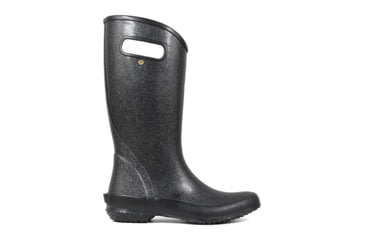 Image of Bogs Rainboot Glitter - Womens, Black, Medium, 6, 72400-001-M- 6