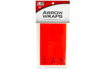 Image of Bohning Arrow Wraps Small diameter 5.5 in, Neon Red, 13 Pk, 501072NR
