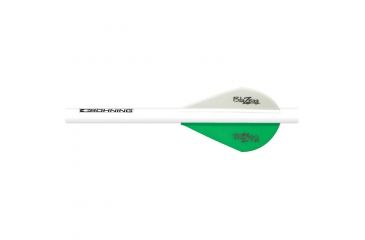 Image of Bohning Blazer QuikFletch, Neon Green/White 6 pk. 101001NG