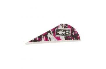 Image of Bohning Blazer Vanes, Pink Camouflage 36 pk. 10831PC2