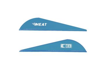 Image of Bohning Heat Vanes, Satin Blue, Pack of 36, 101036SB