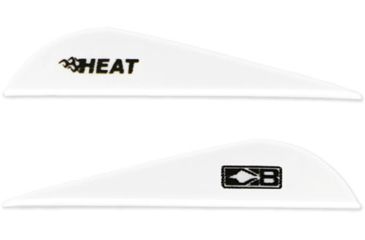 Image of Bohning Heat Vanes, White, Pack of 36, 101036WH