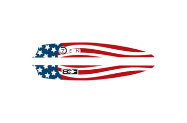 Image of Bohning Bohning Zen Vanes 4 in. 100 Pk, Red/White, 101048AF4