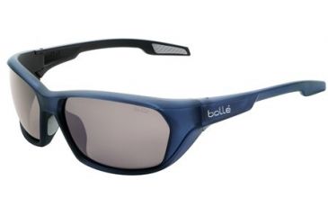 Image of Bolle Aravis Progressive Prescription Sunglasses - Matte Blue Frame 11660PRG