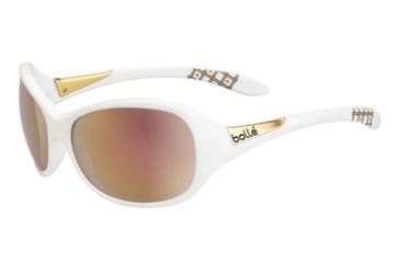 Image of Bolle Grace Progressive Prescription Sunglasses, Shiny White Frame-11951PR