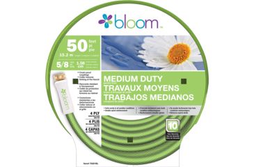 Image of BOND Medium Duty 5/8in 50ft Garden Hose, Green 70201
