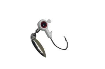 Image of Bonehead Tackle BX Bladed Jig Heads - 1/16 oz, White, BH-BXB116WHT
