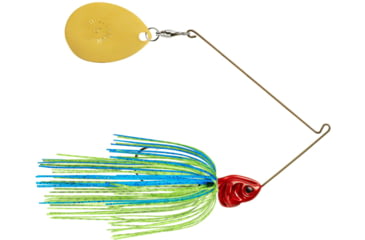 Image of Booyah J.C. Covert Spinnerbait, 1/2oz, G Col #5 Blue Chart/Rd Hd, BYCVS12G5C725