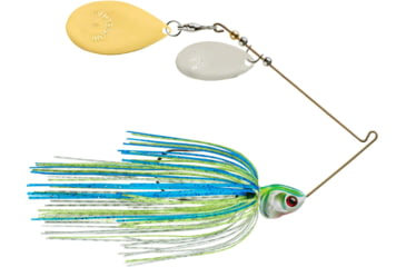 Image of Booyah J.C. Covert Spinnerbait, 3/8oz, N/G Ind Wt/Chart/Blue, BYCVS38NGI730