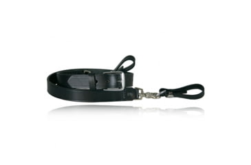 Image of Boston Leather Sam Browne Shoulder Strap, Black, 6511-BRN-3-GLD