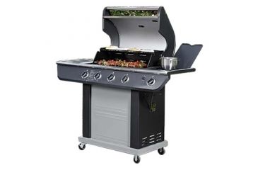 Image of Bradley Smoker 4-Burner Stainless Grill BG40404SS