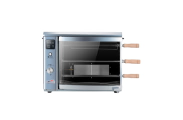 Image of BRAZILIAN FLAME 03-LX Red Gas Rotisserie 3 Skewer Grill, Red, BG-03LX Red