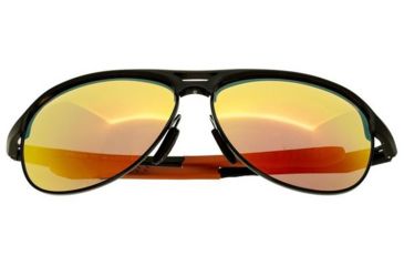 Image of Breed Jupiter Sunglasses, Black Titanium Frame, Gold-Yellow Lens BSG019BK