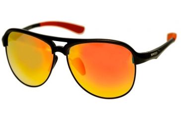 Image of Breed Jupiter Sunglasses, Black Titanium Frame, Gold-Yellow Lens BSG019BK