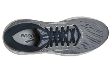 Image of Brooks Addiction GTS 15 Running Shoes - Womens, Wide, Grey/Navy/Aqua, 8.5, 1203521D099.085