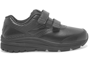 Image of Brooks Addiction Walker V-Strap 2 - Womens, Black/Black, Extra Wide, 7.5, 1203092E072.075