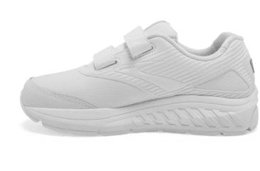 Image of Brooks Addiction Walker V-Strap 2 - Womens, White/White, Wide, 12.0, 1203091D142.120