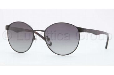 Image of Brooks Brothers BB4010S BB4010S Sunglasses 153681-5118 - Black Gray Frame, Polarized Gray Lenses