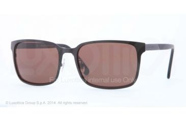 Image of Brooks Brothers BB4022 Bifocal Prescription Sunglasses BB4022-163983-57 - Lens Diameter 57 mm, Frame Color Satin Black