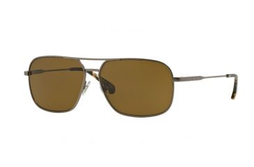 Image of Brooks Brothers BB4030S Single Vision Prescription Sunglasses BB4030S-151573-57 - Lens Diameter 57 mm, Frame Color Matte Lt Gunmetal