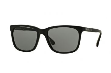 Image of Brooks Brothers BB5027S Bifocal Prescription Sunglasses BB5027S-609587-57 - Lens Diameter 57 mm, Frame Color Black / Matte Black