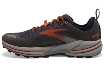 Image of Brooks Cascadia 16 GTX Running Shoes - Mens, Black/Ebony/Cinnabar, 11.0, 1103771D060.110